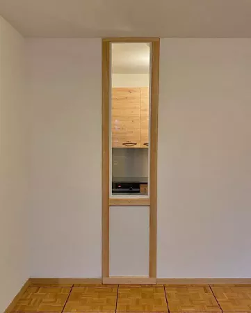 Agencement : Encadrement d'une verrière en frêne-verni 6.webp