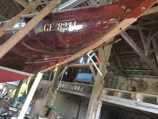 Voilier : Remplacement de la quille en chêne sur une étrave 82.webp